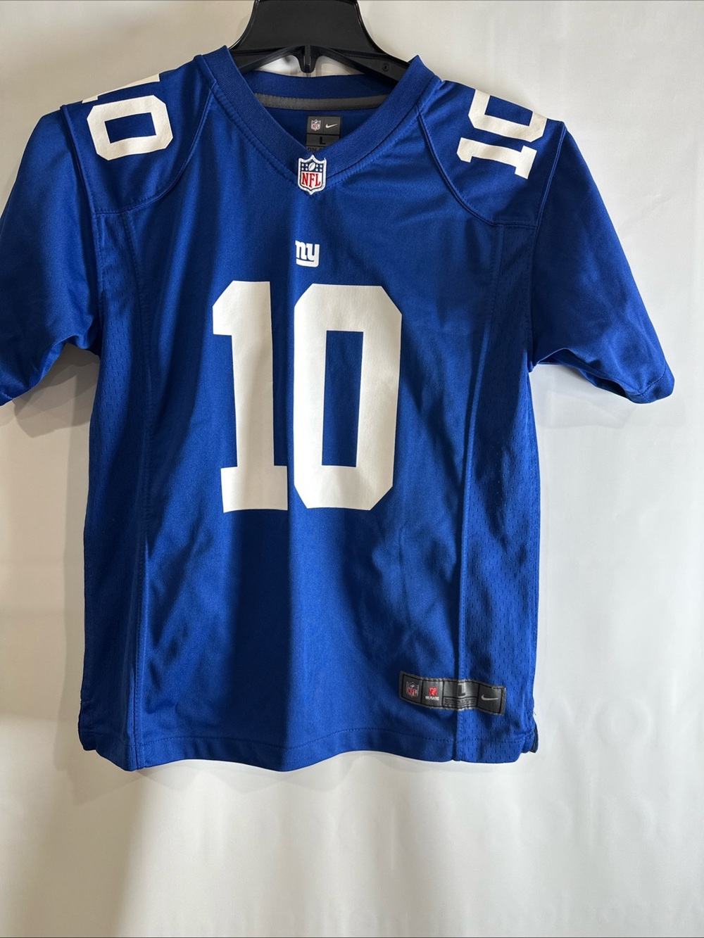 Nike Kids' New York Giants #10 Royal Blue Jersey Eli Manning